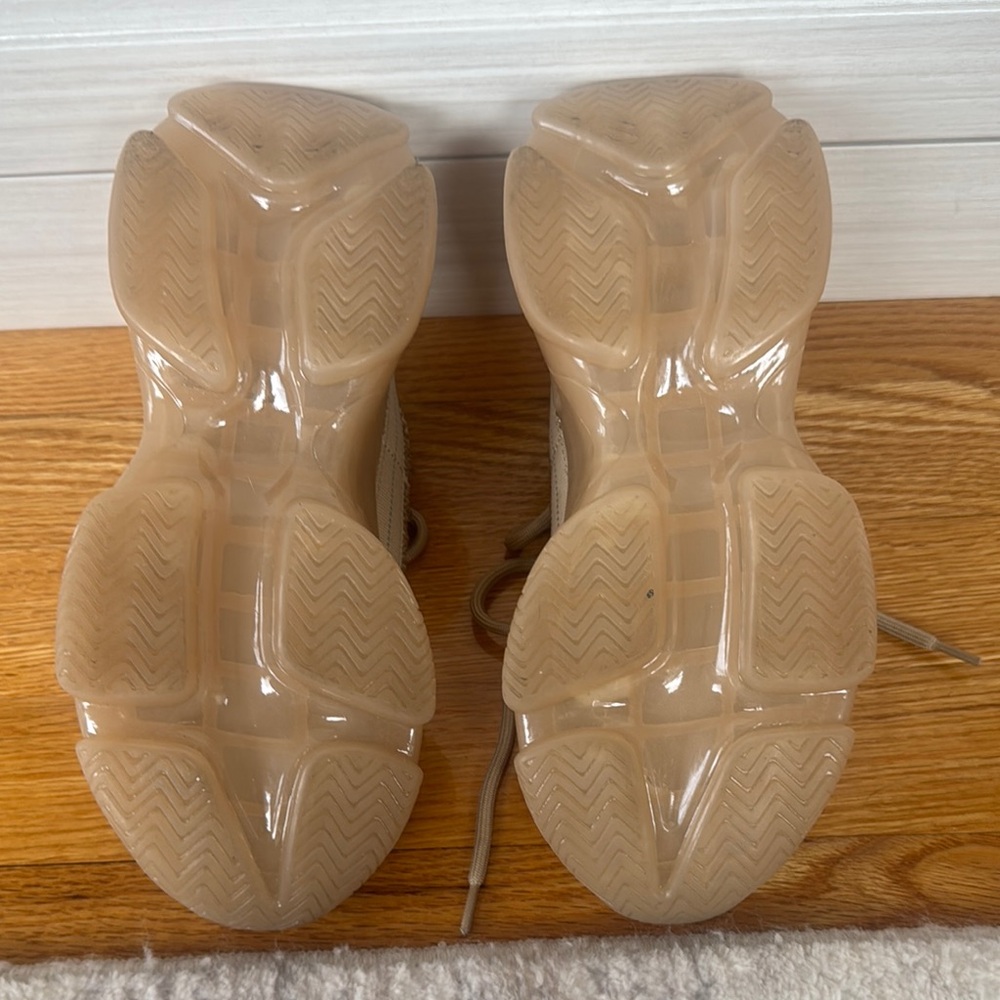 Steve Madden NY90 Tan Rhinestone Sneakers - Picture 6 of 6